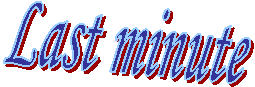 Last minute